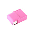 Portable Cigarette Case PU Leather Tobacco Pouch Lighter Holder Storage Box Container Rose Red
