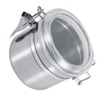 Stainless Steel Kitchen Food Storage Container Bottle Sugar Tea Coffee Beans Canister (S)