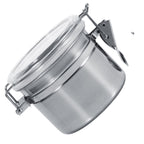 Stainless Steel Kitchen Food Storage Container Bottle Sugar Tea Coffee Beans Canister (S)
