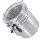 Stainless Steel Kitchen Food Storage Container Bottle Sugar Tea Coffee Beans Canister (M)