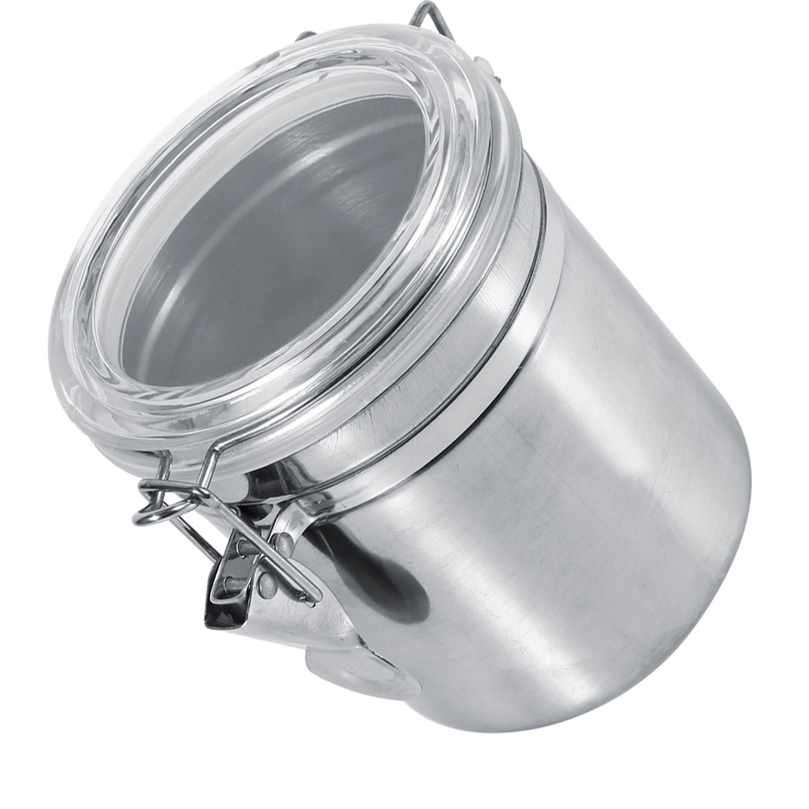 Stainless Steel Kitchen Food Storage Container Bottle Sugar Tea Coffee Beans Canister (M)