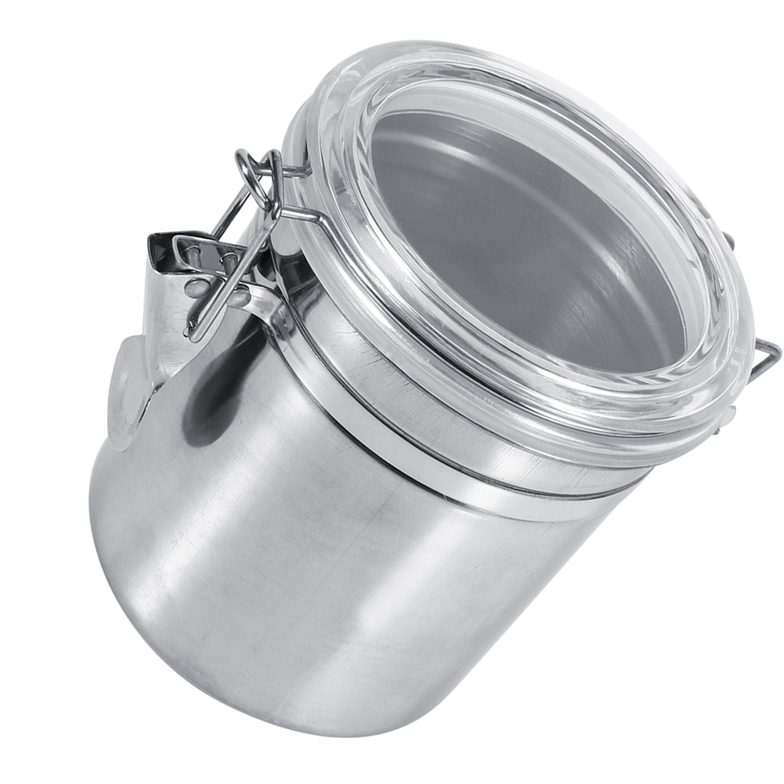 Stainless Steel Kitchen Food Storage Container Bottle Sugar Tea Coffee Beans Canister (M)