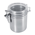 Stainless Steel Kitchen Food Storage Container Bottle Sugar Tea Coffee Beans Canister (L)