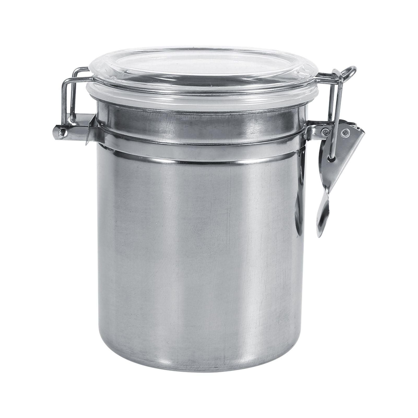 Stainless Steel Kitchen Food Storage Container Bottle Sugar Tea Coffee Beans Canister (L)