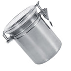 Stainless Steel Kitchen Food Storage Container Bottle Sugar Tea Coffee Beans Canister (L)