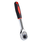 1PC Heavy Duty 1/4" Drive Quick Release Ratchet Socket Wrench Hand Bike Car Repairing Tool Hot