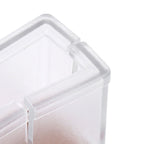 8 Pcs / Set Chair Legs Cover Rectangle Furniture Legs Protector with Rubber Sole(Transparent)