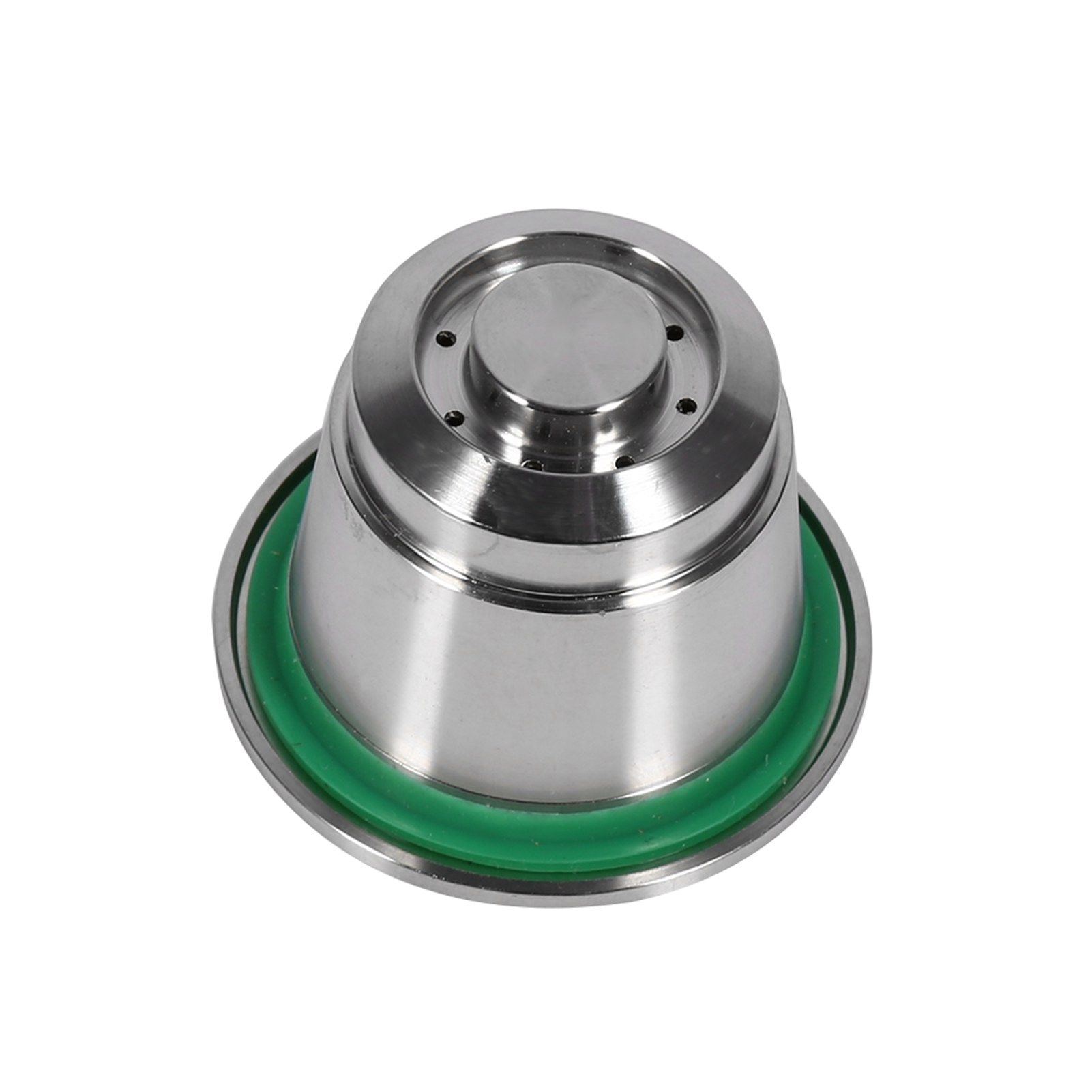 Stainless steel Refillable Reusable Coffee Capsule With Spoon Compatible For Nespresso Machine