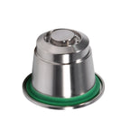 Stainless steel Refillable Reusable Coffee Capsule With Spoon Compatible For Nespresso Machine