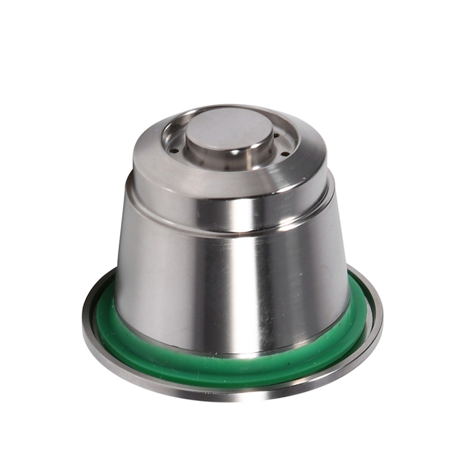 Stainless steel Refillable Reusable Coffee Capsule With Spoon Compatible For Nespresso Machine