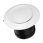 Ceiling Diffuser Exhaust Supply Valve Air Vent Anemostat Ventilation Ducting Hose Cover (75mm)