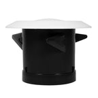 Ceiling Diffuser Exhaust Supply Valve Air Vent Anemostat Ventilation Ducting Hose Cover (75mm)