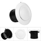 Ceiling Diffuser Exhaust Supply Valve Air Vent Anemostat Ventilation Ducting Hose Cover (75mm)
