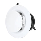 Ceiling Diffuser Exhaust Supply Valve Air Vent Anemostat Ventilation Ducting Hose Cover (100mm)
