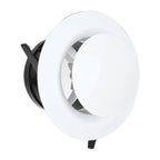 Ceiling Diffuser Exhaust Supply Valve Air Vent Anemostat Ventilation Ducting Hose Cover (100mm)