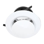 Ceiling Diffuser Exhaust Supply Valve Air Vent Anemostat Ventilation Ducting Hose Cover (100mm)