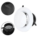 Ceiling Diffuser Exhaust Supply Valve Air Vent Anemostat Ventilation Ducting Hose Cover (100mm)