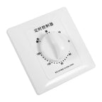 AC 220V High Power Pump Timer Indoor Mechanical Time Switch Countdown Control Panel 120 Min