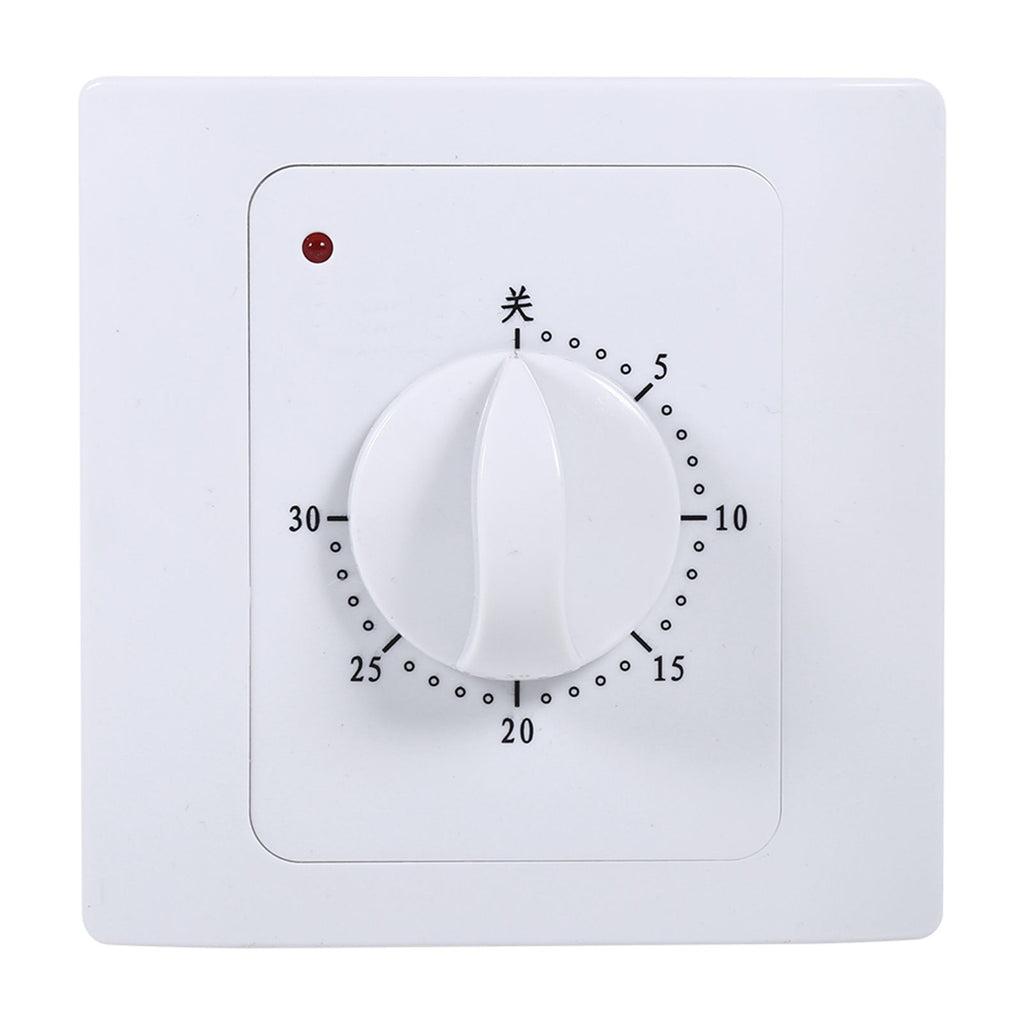 1Pc AC 220V 10A 30Min Electric Time Countdown Digital Time Plug Timer Switch Control Socket