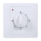 1Pc AC 220V 10A 30Min Electric Time Countdown Digital Time Plug Timer Switch Control Socket