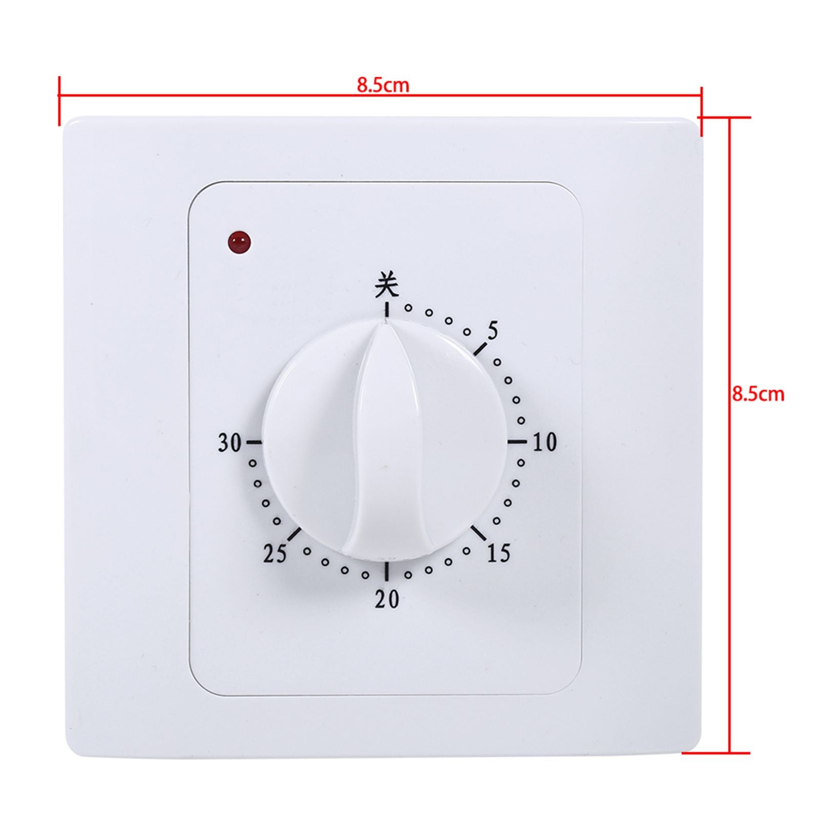 1Pc AC 220V 10A 30Min Electric Time Countdown Digital Time Plug Timer Switch Control Socket