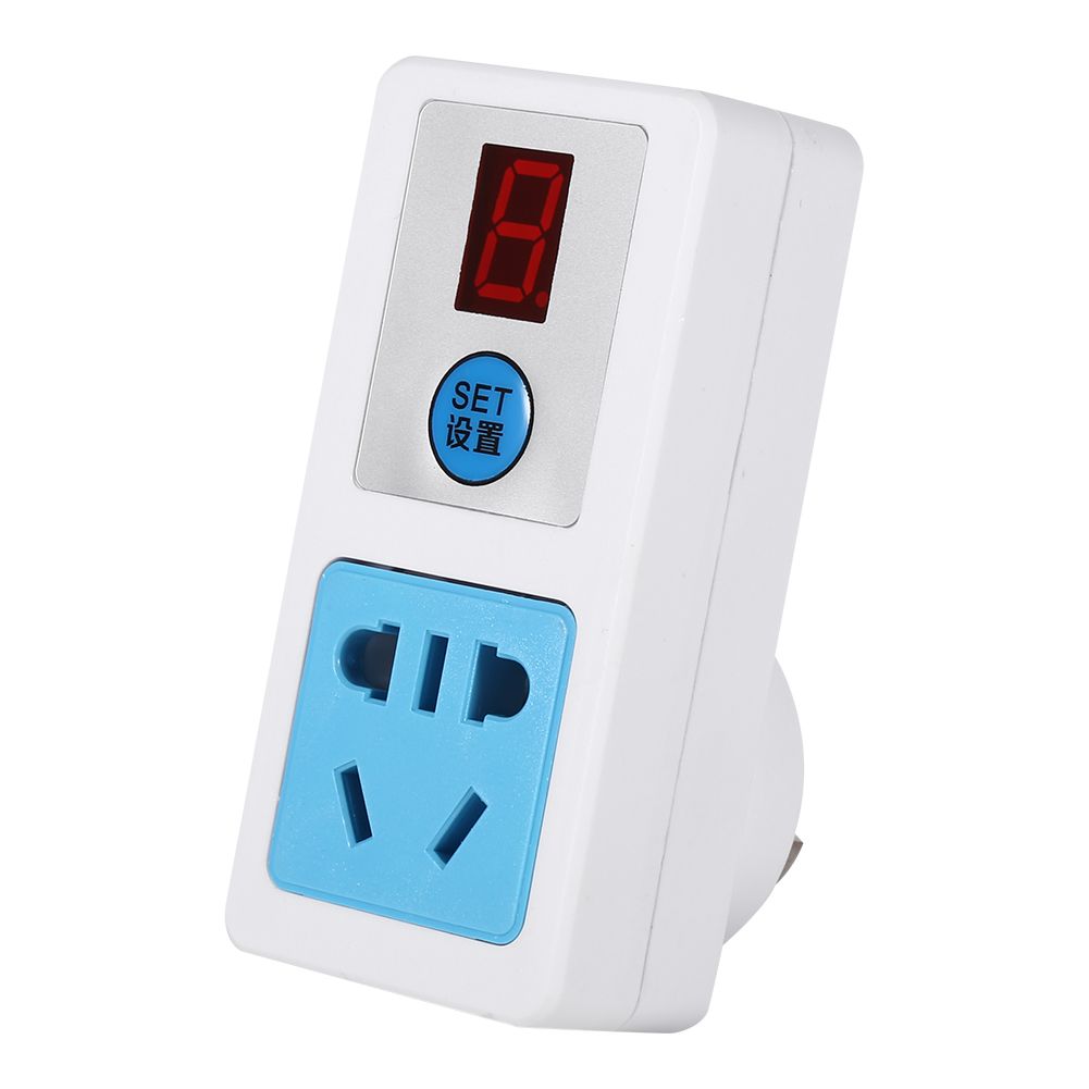 Electrical 220V Energy saving Timer Socket Home Appliances Digital Timing Switch (9 Hours) AU
