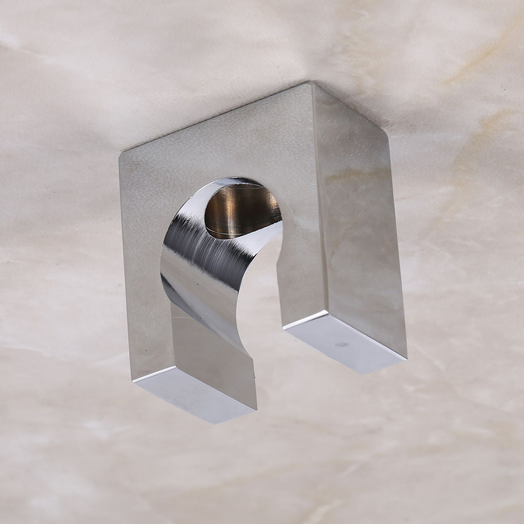Solid Copper Fixed Handheld Shower Spray Head Holder Bracket Wall Mount for Bathroom