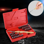 38pc Automatic Letter Number Stamping Metal Punch Stamp Set Tool Kit for Plastics Leather Mark