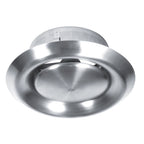 Adjustable Wall Ceiling Home Stainless Steel Air Vent Round Ventilation Duct Cover (100mm)