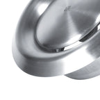 Adjustable Wall Ceiling Home Stainless Steel Air Vent Round Ventilation Duct Cover (100mm)