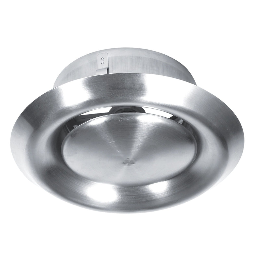 Adjustable Wall Ceiling Home Stainless Steel Air Vent Round Ventilation Duct Cover (125mm)