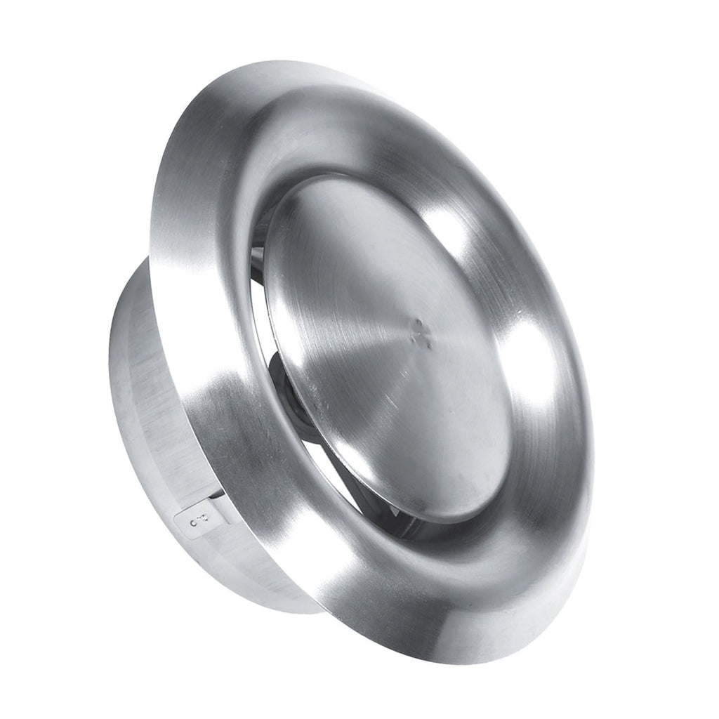 Adjustable Wall Ceiling Home Stainless Steel Air Vent Round Ventilation Duct Cover (125mm)