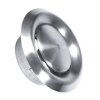 Adjustable Wall Ceiling Home Stainless Steel Air Vent Round Ventilation Duct Cover (125mm)