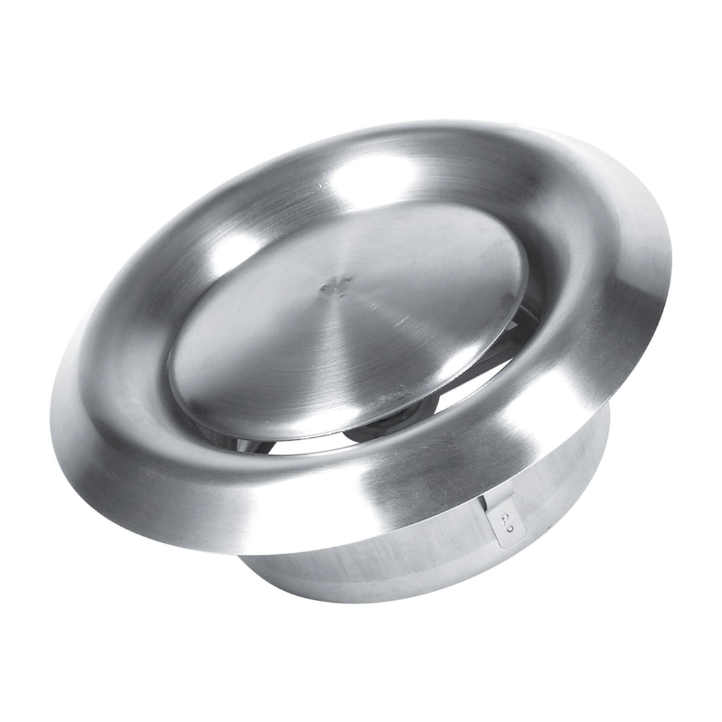 Adjustable Wall Ceiling Home Stainless Steel Air Vent Round Ventilation Duct Cover (150mm)