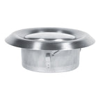 Adjustable Wall Ceiling Home Stainless Steel Air Vent Round Ventilation Duct Cover (150mm)