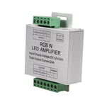 DC12-24V 24A RGBW Signal Amplifier 4 Channel Output Circuit Aluminum Shell LED Strip Controller
