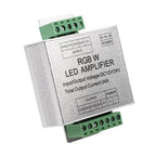 DC12-24V 24A RGBW Signal Amplifier 4 Channel Output Circuit Aluminum Shell LED Strip Controller