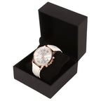 1Pc New Black PU Leather Watch Present Gift Display Case Bracelet Bangle Jewelry Storage Box