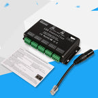 DC5V-24V 6 Channel RGB LED Controller DMX Decoder Driver Strip Module Black Color