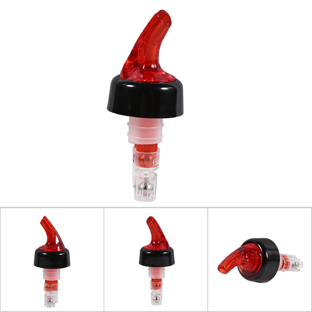 1Pc 15mL Quick Shot Measure Measuring Bottle Pourer Drinks Bar Wine Cocktail Dispenser (Red)