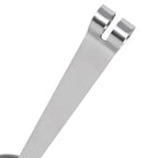 12CM Lightweight Stainless Steel Teabag Tongs Squeezer Strainer Grip Home Kitchen Craft Tool