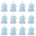 Candy Chocolate Bottles Box For Baby Shower Party Favors Gifts Decorations (12pcs Blue)
