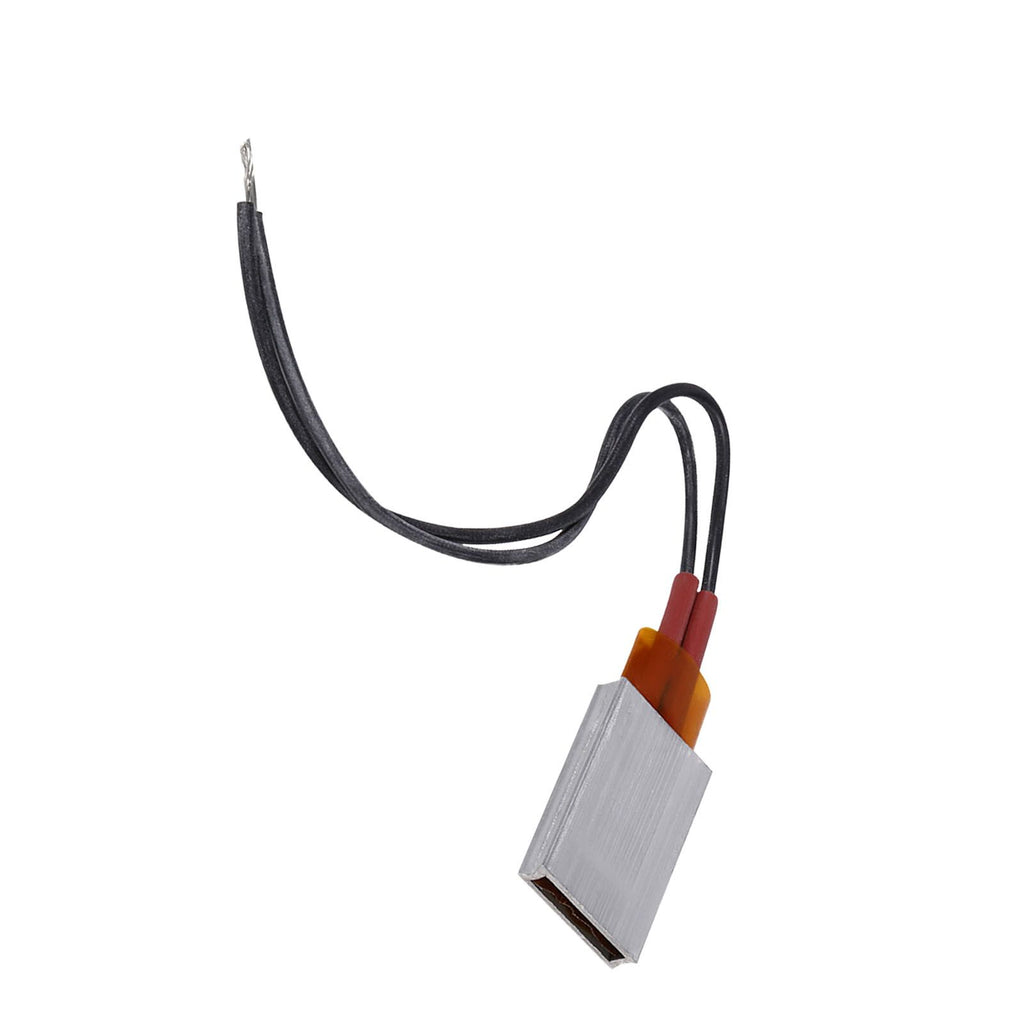AC/DC 12V Thermostatic Aluminum Shell Ceramic Heating Plate Constant Temperature Heater 80℃