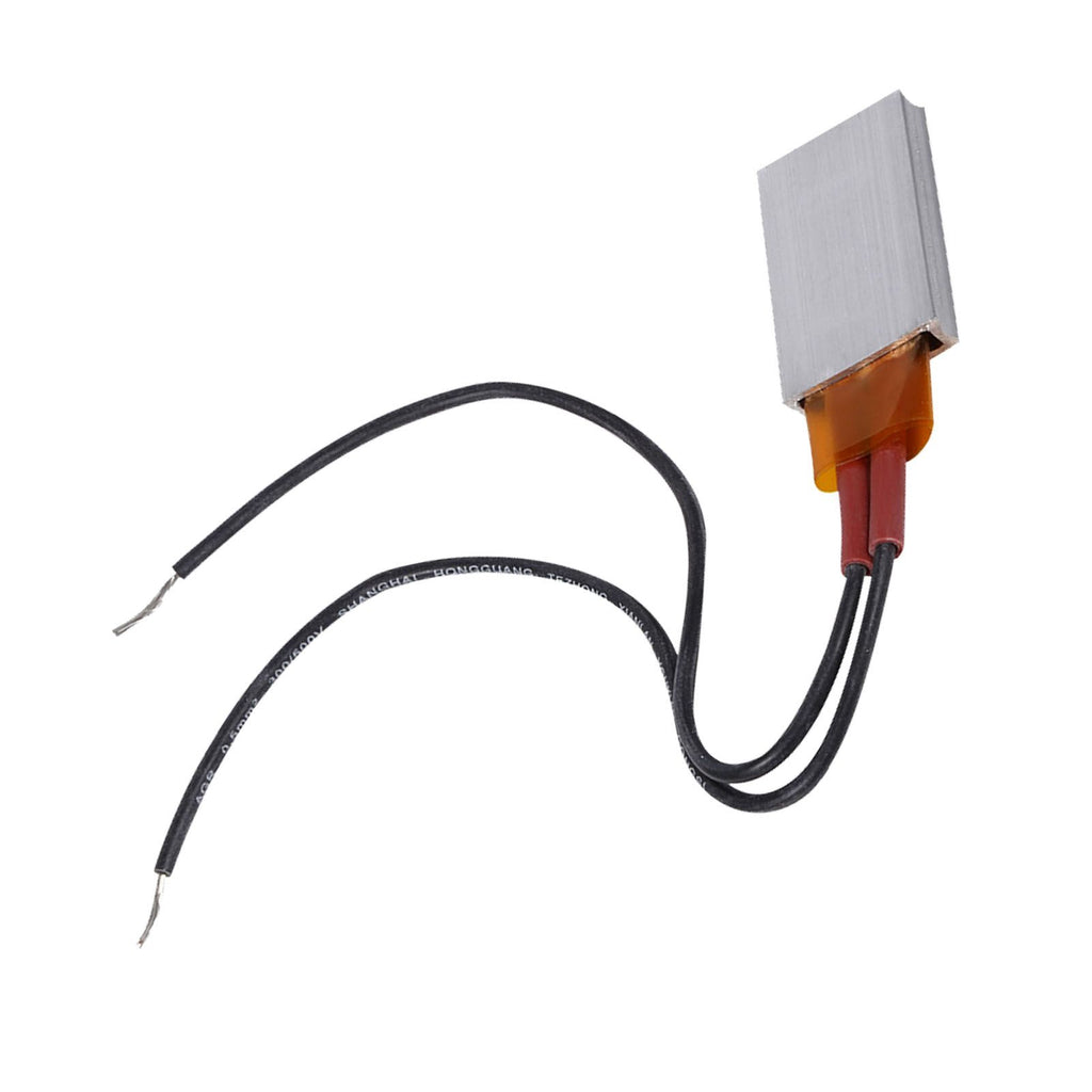 AC/DC 12V Thermostatic Aluminum Shell Ceramic Heating Plate Constant Temperature Heater 80℃