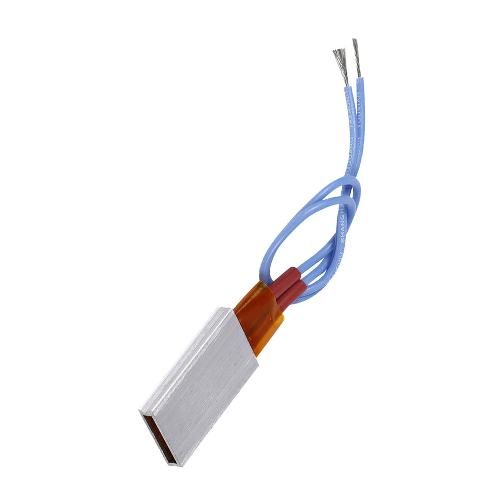 AC/DC 12V Thermostatic Aluminum Shell Ceramic Heating Plate Constant Temperature Heater 110℃
