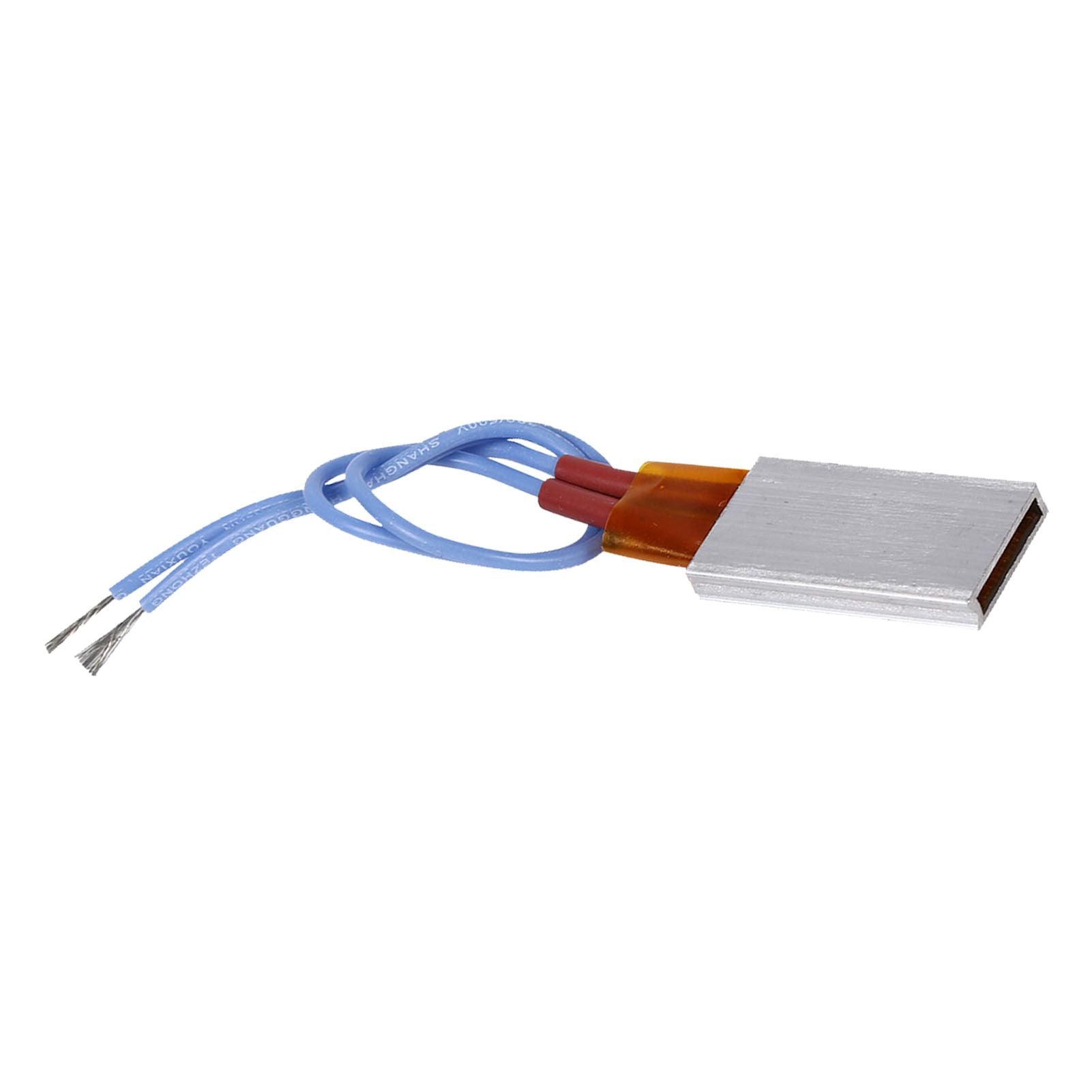AC/DC 12V Thermostatic Aluminum Shell Ceramic Heating Plate Constant Temperature Heater 110℃