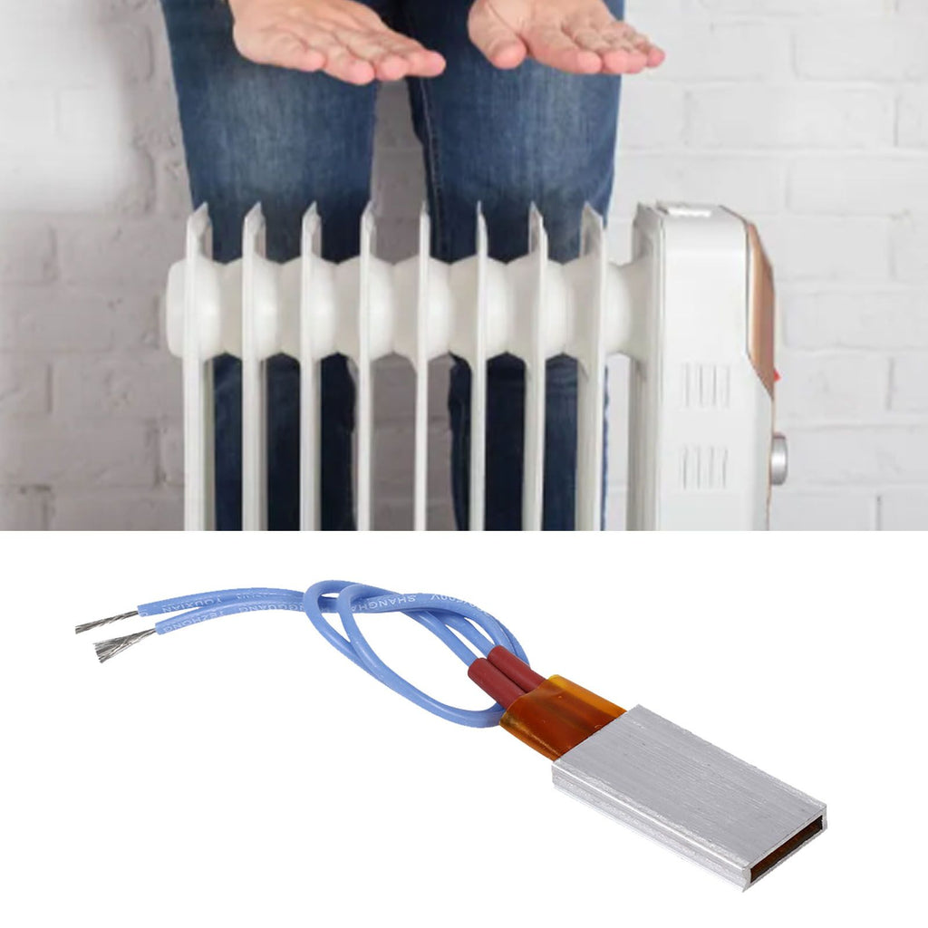 AC/DC 12V Thermostatic Aluminum Shell Ceramic Heating Plate Constant Temperature Heater 110℃