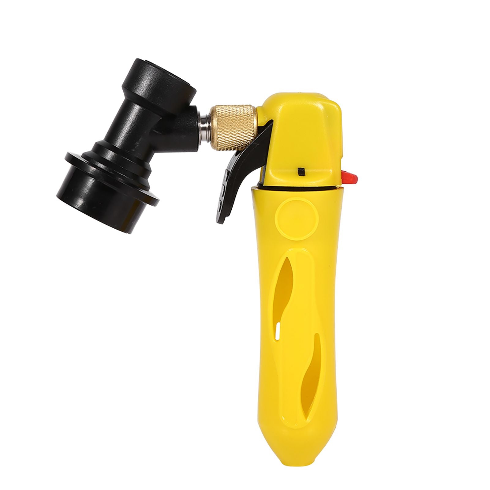 Keg Charger CO2 Injector Draft Beer Dispenser Ball Lock for Homebrew Soda Valve Yellow