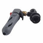 Keg Charger CO2 Injector Draft Beer Dispenser Ball Lock for Homebrew Soda Valve Grey