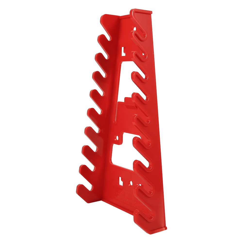 9 Slot Red Plastic Wrench Rack Standard Organizer Holder Storage Tool Wrenches Keeper